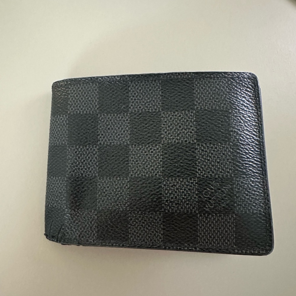 Louis Vuitton Slender Wallet - Damier Graphite Canvas